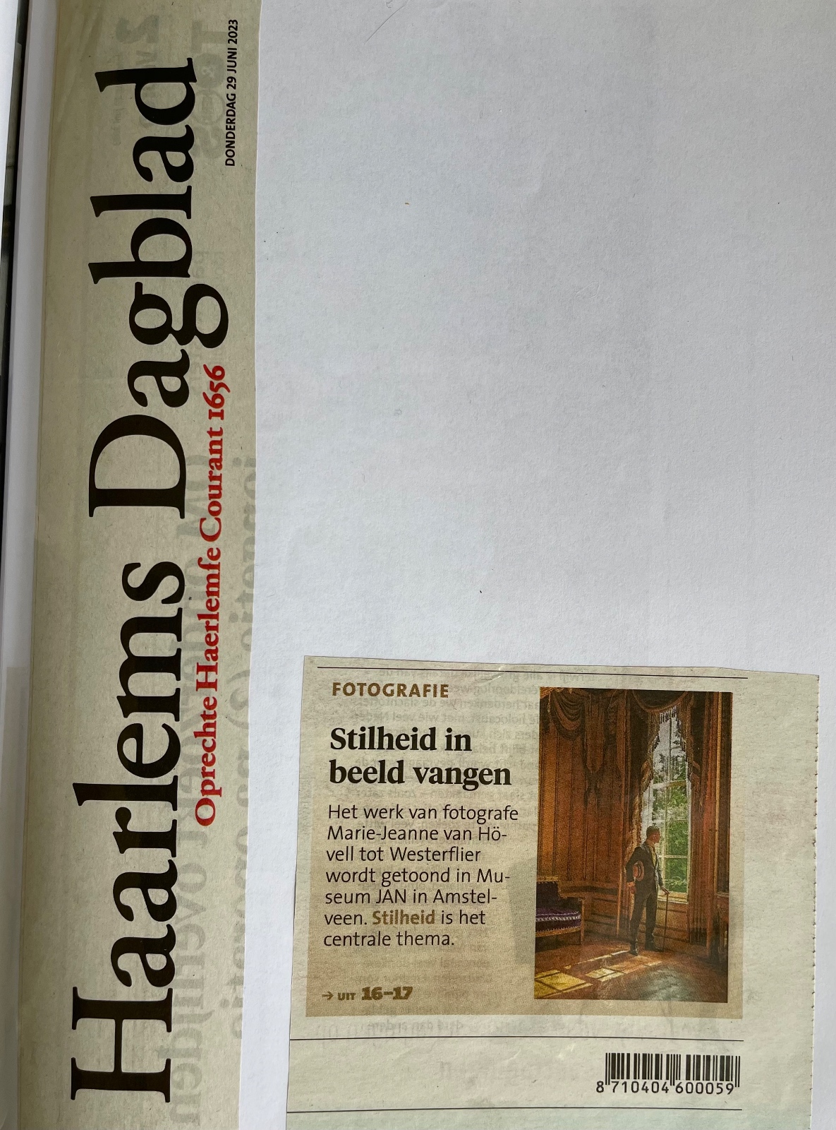 Haarlems Dagblad 29 juni 2023